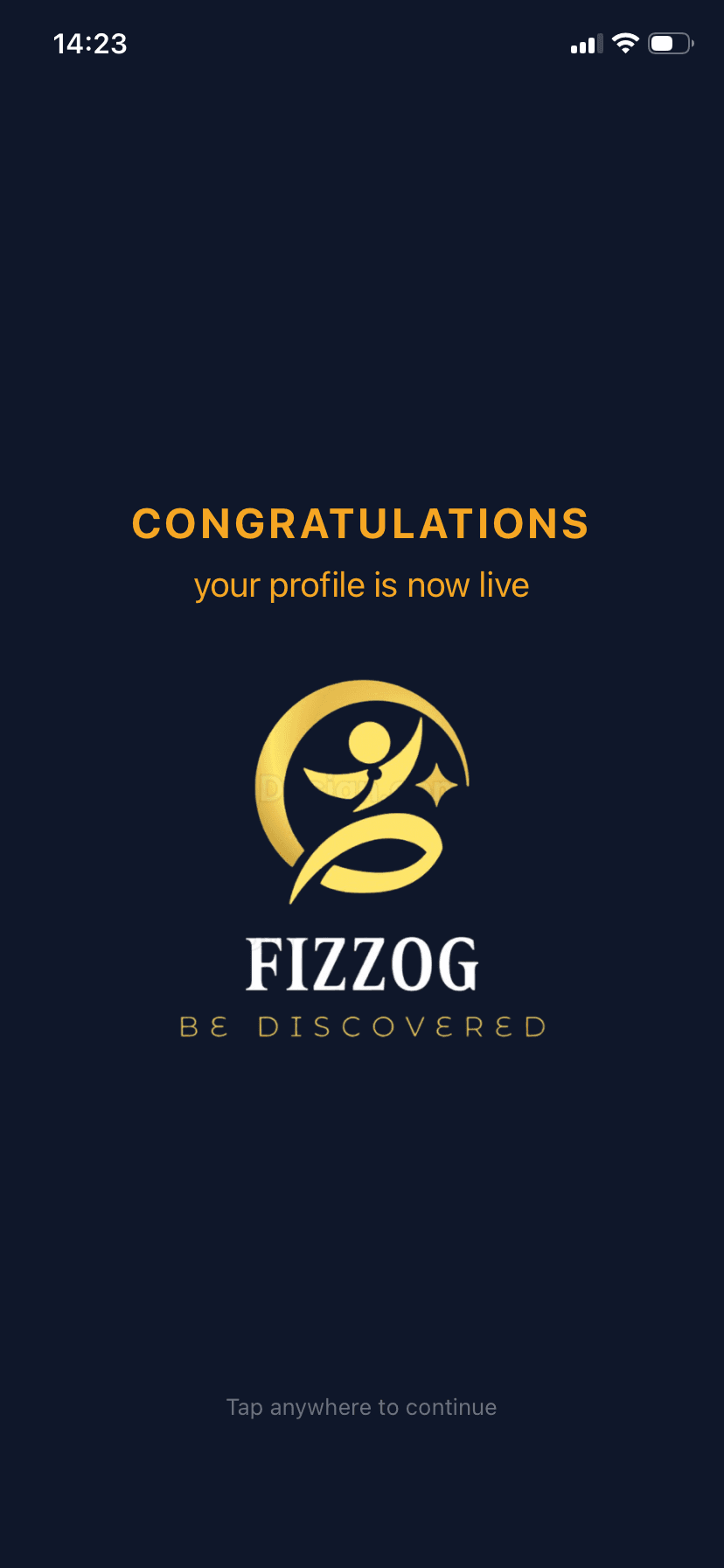 Profile is now live